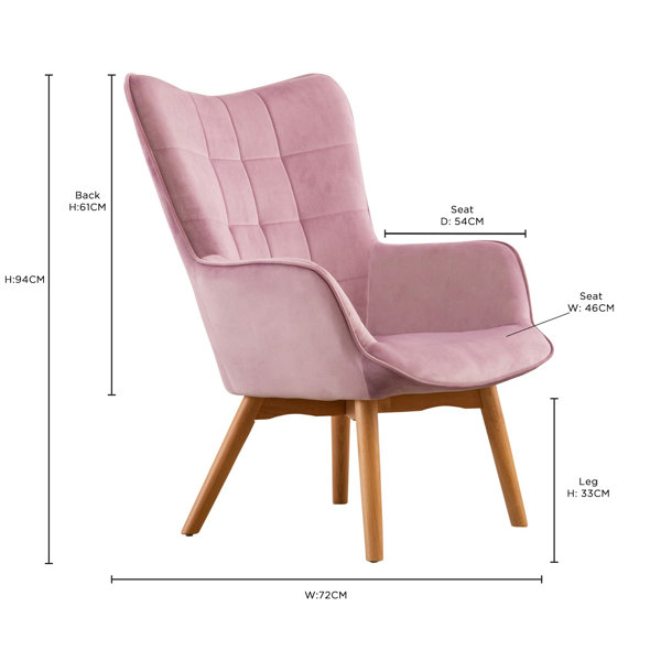 17 Stories Helzer 72Cm Wide Tufted & Reviews Wayfair.co.uk